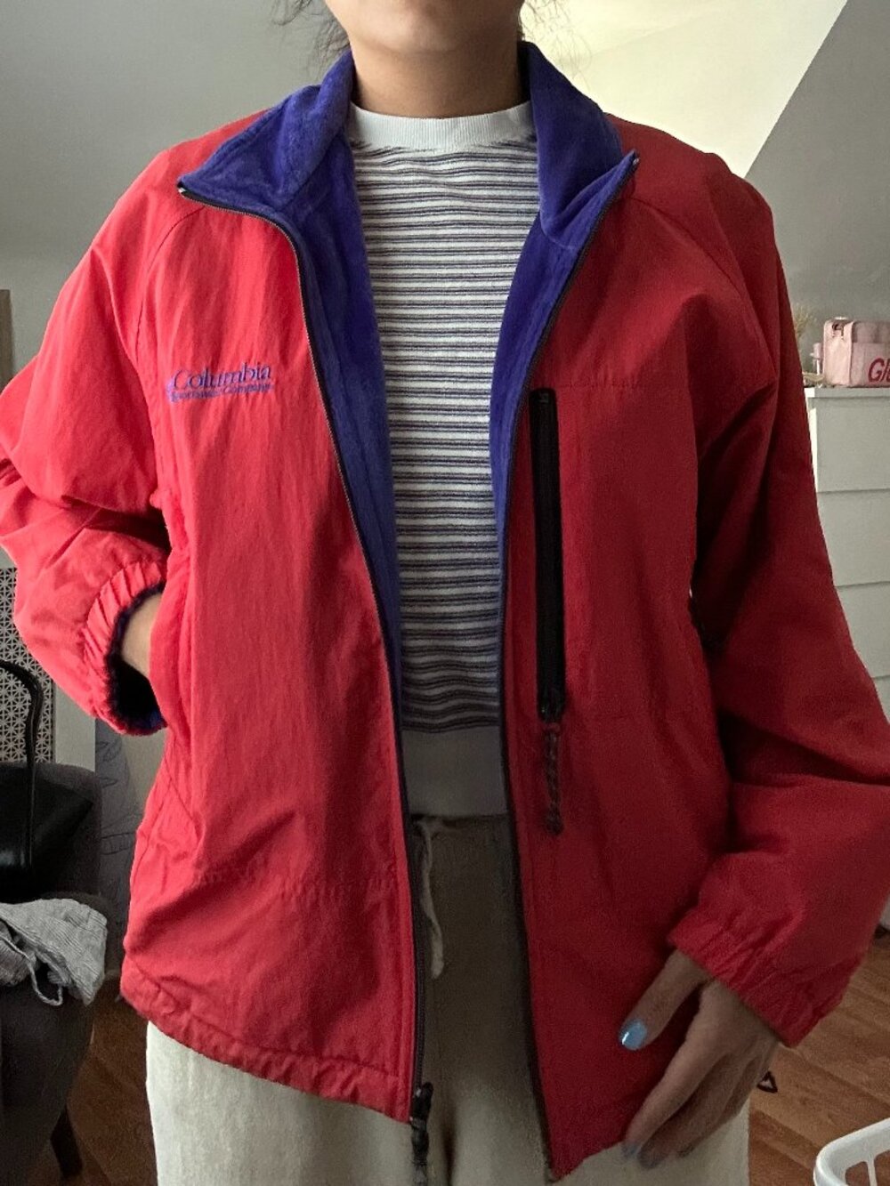 Vintage Reversible Columbia Jacket